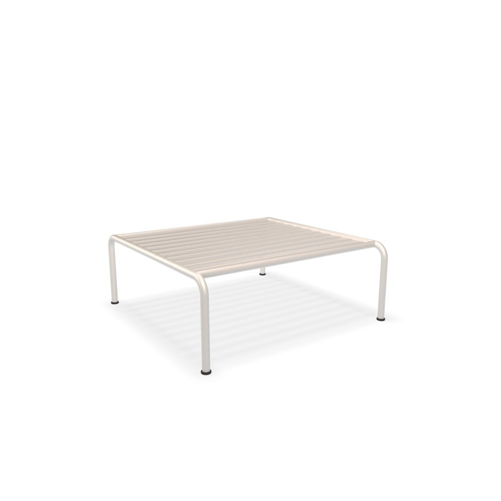 Houe Loungetisch Avon, Tischplatte Stahl - Muted White